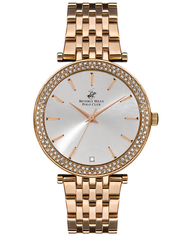 BEVERLY HILLS POLO CLUB Women's Analog Silver Dial Watch - Premium from shopiqat - Just $41.9! Shop now at shopiqat